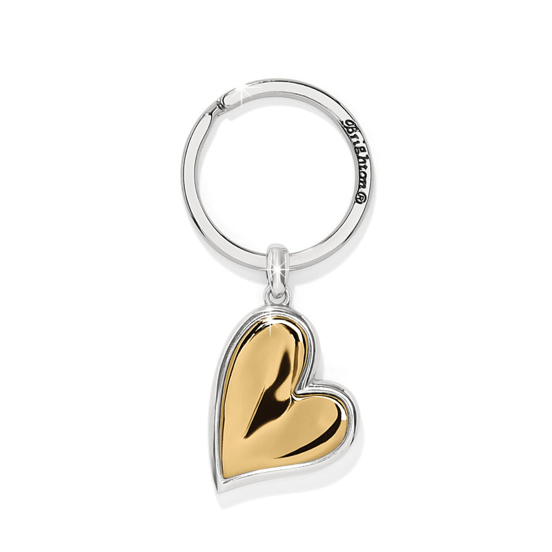 Cascade heart key fob