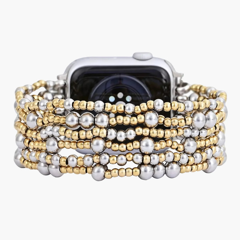 Stretch beaded Apple Watch band
