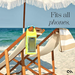 Waterproof Mini Phone Bucket Bag: Citrus Splash