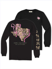 Texas Camo Long Sleeve Tee