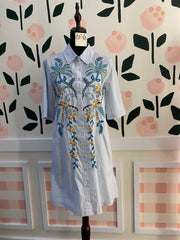 Isara Stripe- Uma Shirt dress
