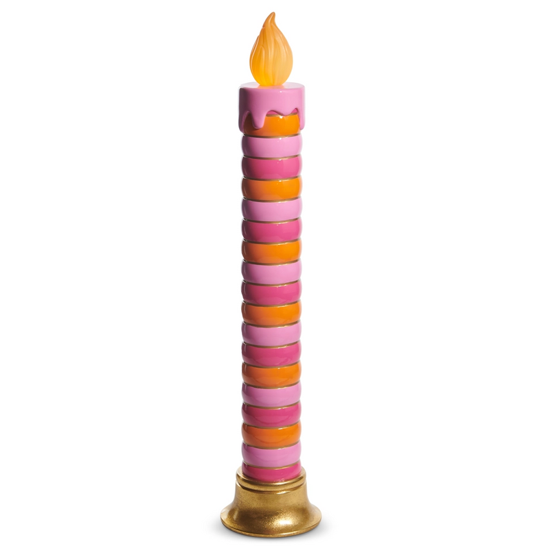 38” battery operated candle