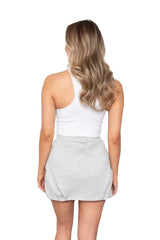 Gray Wholesale Scuba Skirt