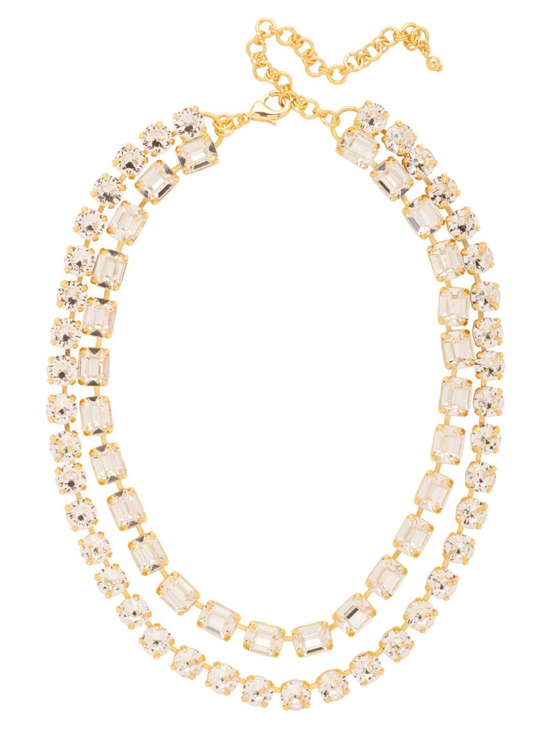 Marci Tennis Necklace - Clear
