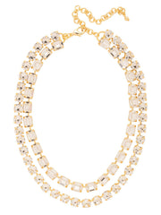 Marci Tennis Necklace - Clear