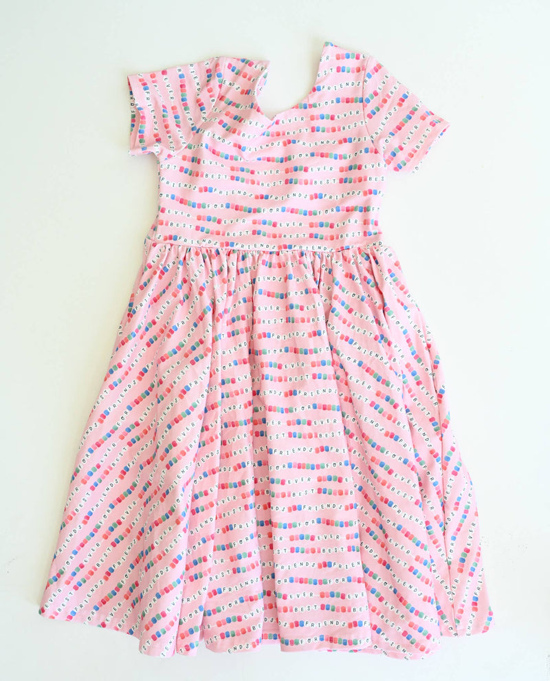 Classic Twirl Dress in Besties