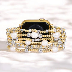 Stretch beaded Apple Watch band