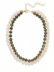 Matilda Layered Tennis Necklace - Vibrant
