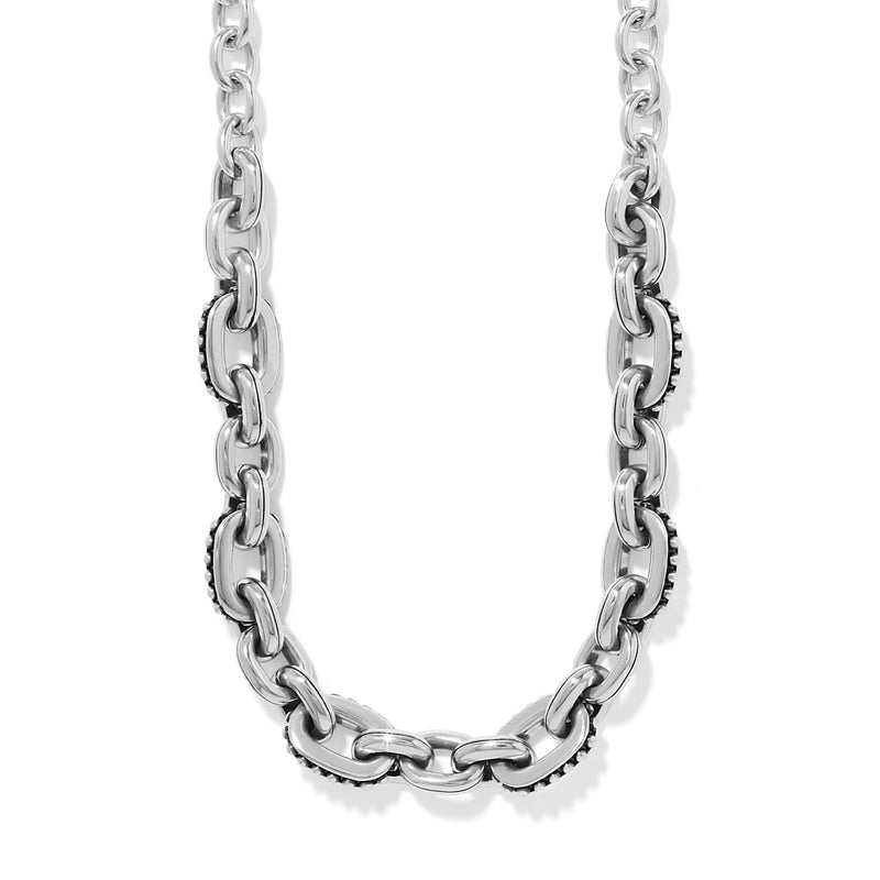 Pretty tough link necklace