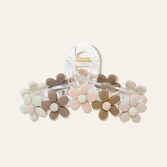 Daisy Claw Clip - Natural