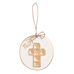 Gold Disc ornament