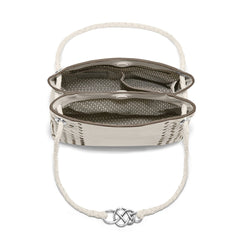 White Devon convertible crossbody