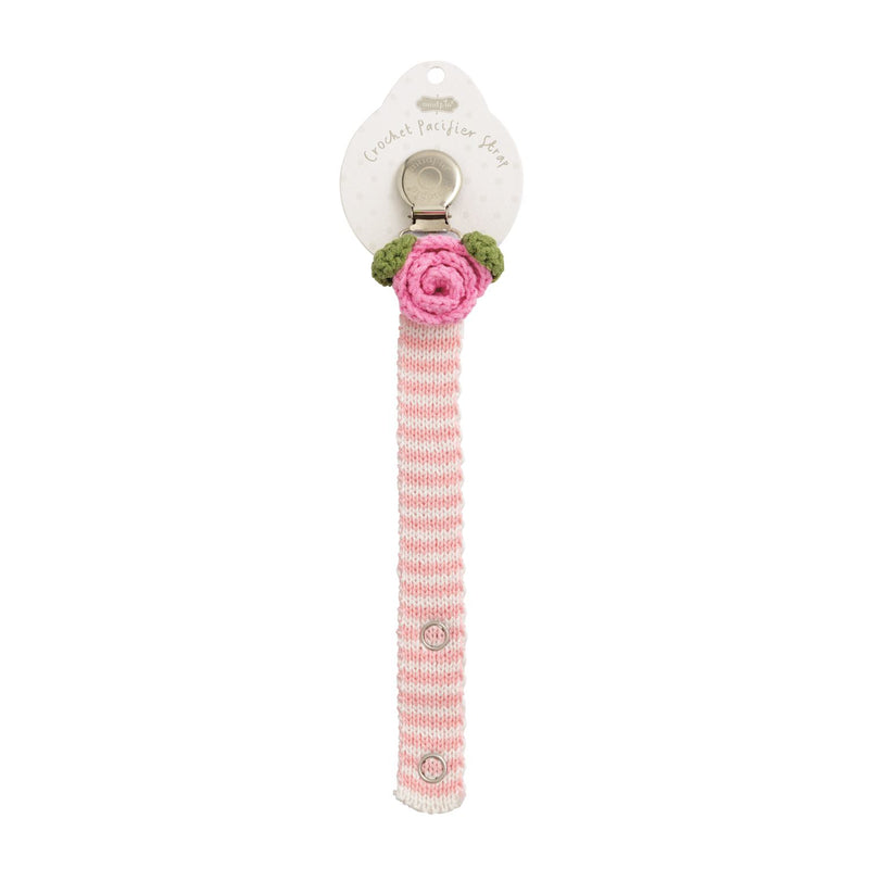 Crochet paci clip