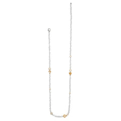 One heart long necklace