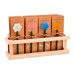 Glass flower spreader