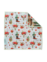 Cassity: Reversible Washcloth: Cream / 12x12 in / Washcloth