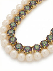 Matilda Layered Tennis Necklace - Vibrant