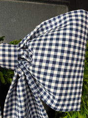 The Giverny Gingham Bow