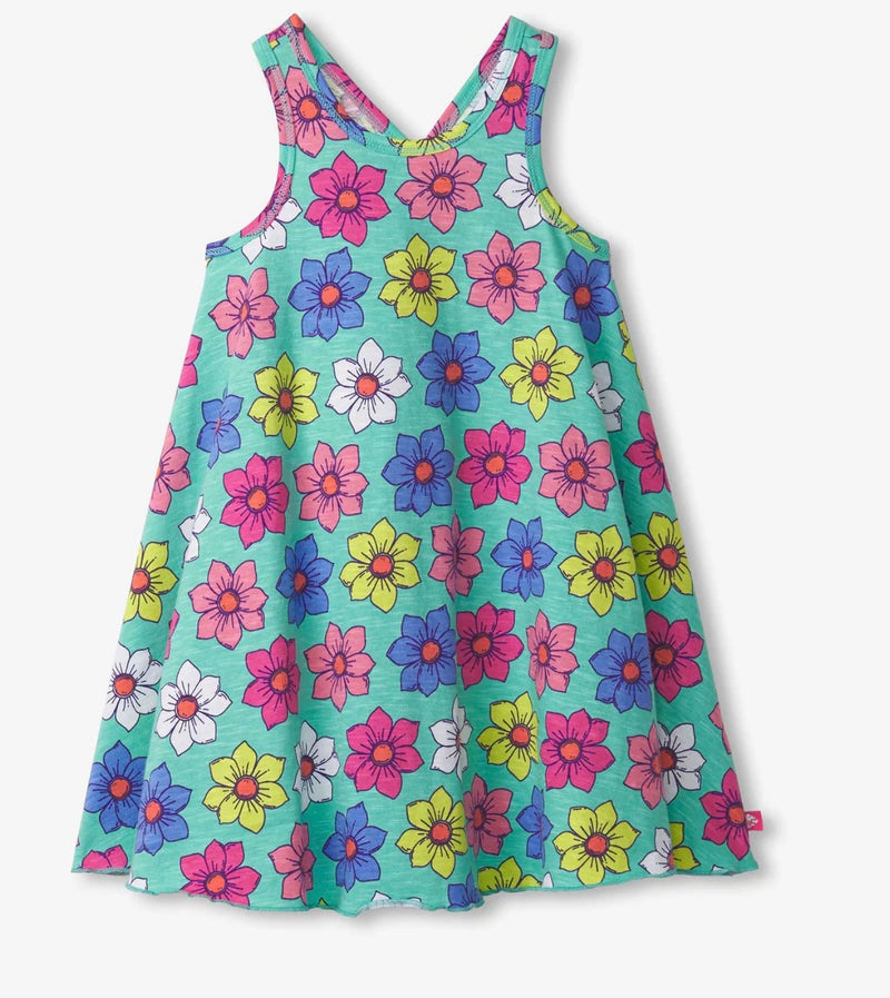 Happy flower Trapeze dress