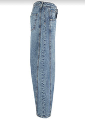 Ashlyn horseshoe Wide leg denim