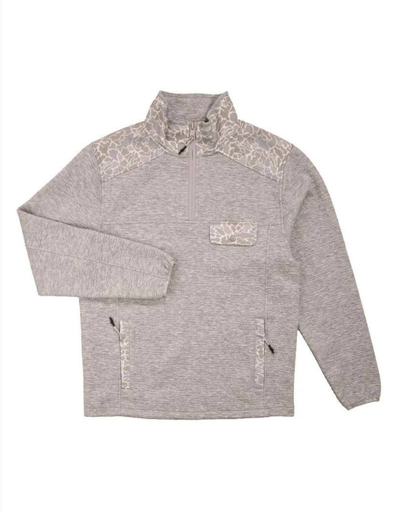 Men’s Gray half zip sweater