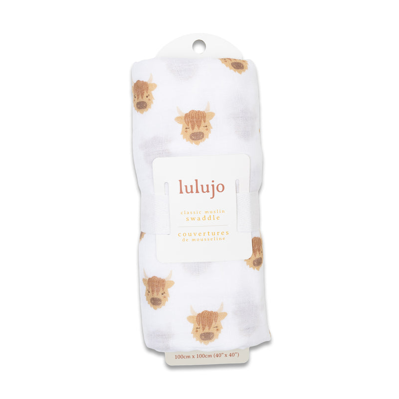 Lulujo Cotton Swaddle