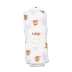 Lulujo Cotton Swaddle