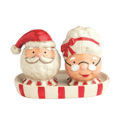 Santa and Mrs. Clause salt and pepper shaker