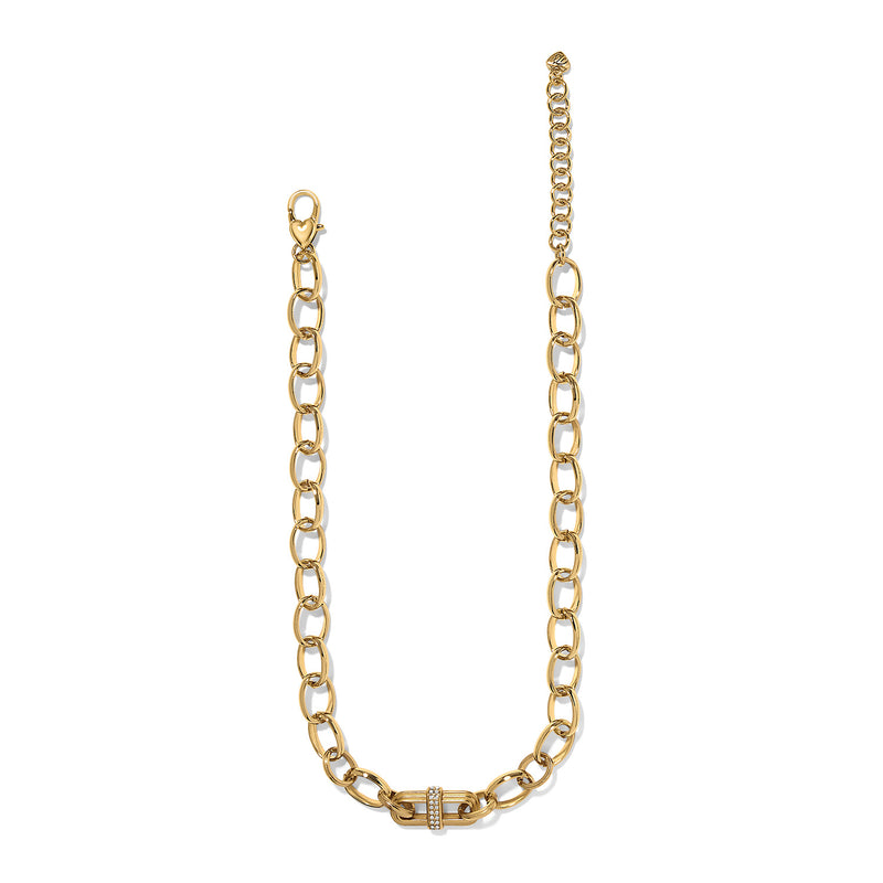 Meridian Aurora link short necklace