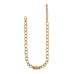 Meridian Aurora link short necklace
