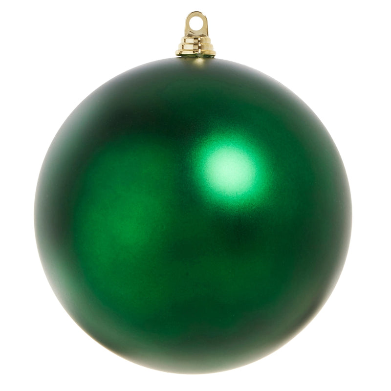 10” Matt green ball ornament