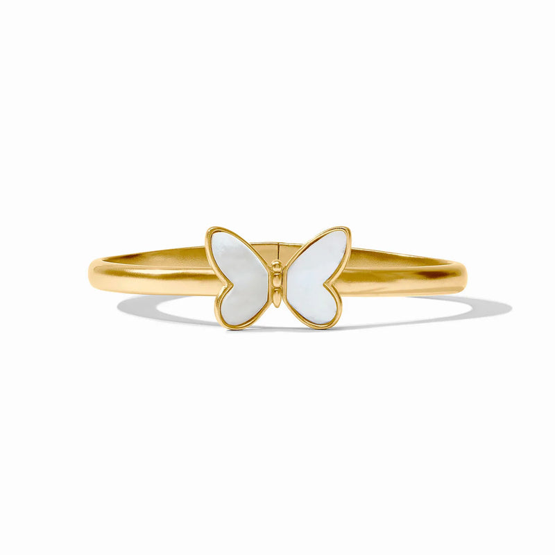 Papillon hinged bangle