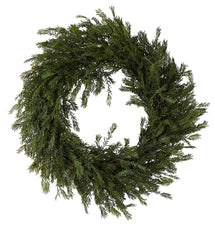 32” dark green fir wreath