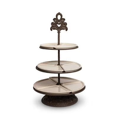 Acanthus pattern 3 tier server