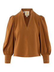 Hampton top -Brown Sugar