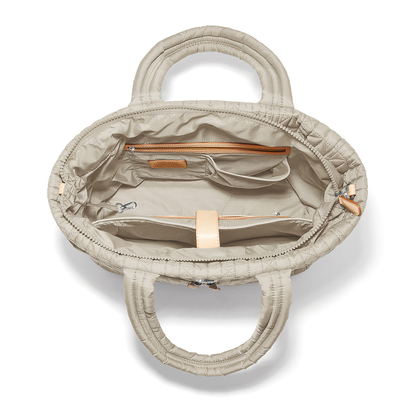 Buff heart Amara Lg tote