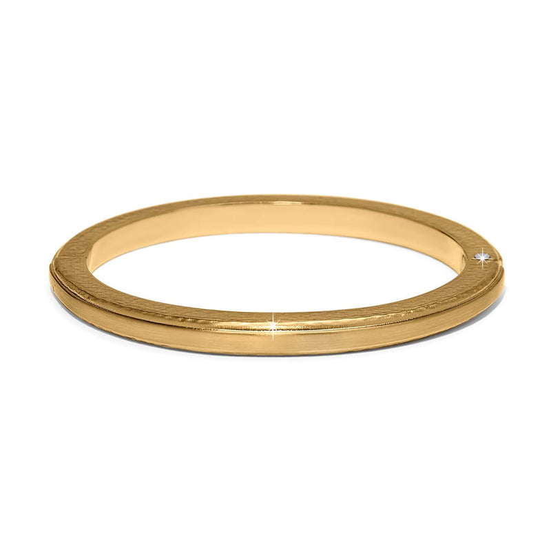 Meridian orbit hinged bangle