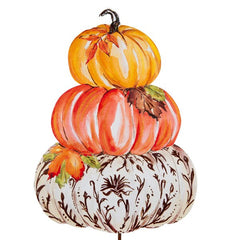 Becks fall pumpkin stack