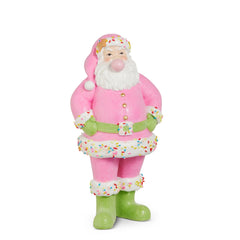 10” bubble gum santa