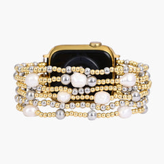 Stretch beaded Apple Watch band