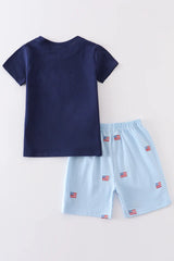 Navy boy Patriotic Set