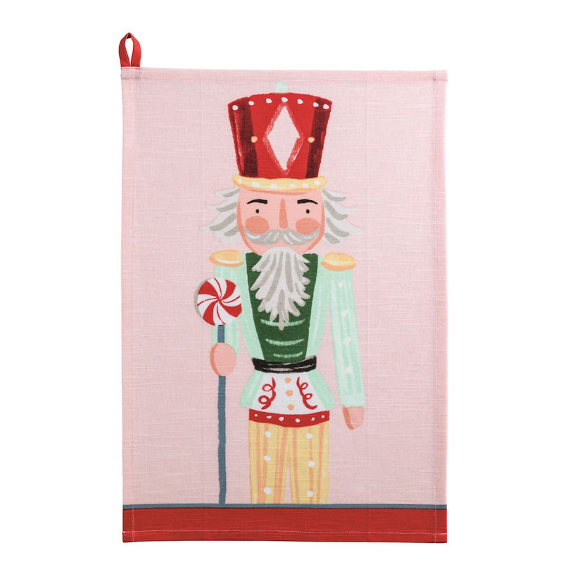 Nutcracker dish towel