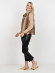 Roxy Vest- Faux Fur