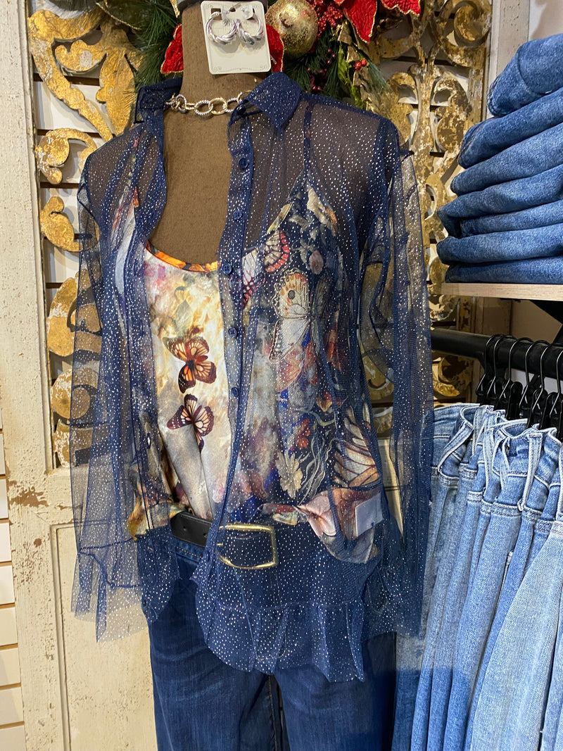 Mazzy Button up with slip