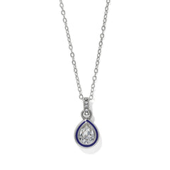 Halo Gemma Petite drop necklace