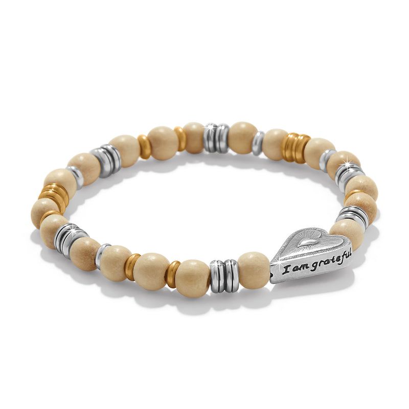 Love messages stretch bracelet