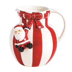 Santa Bow pitcher