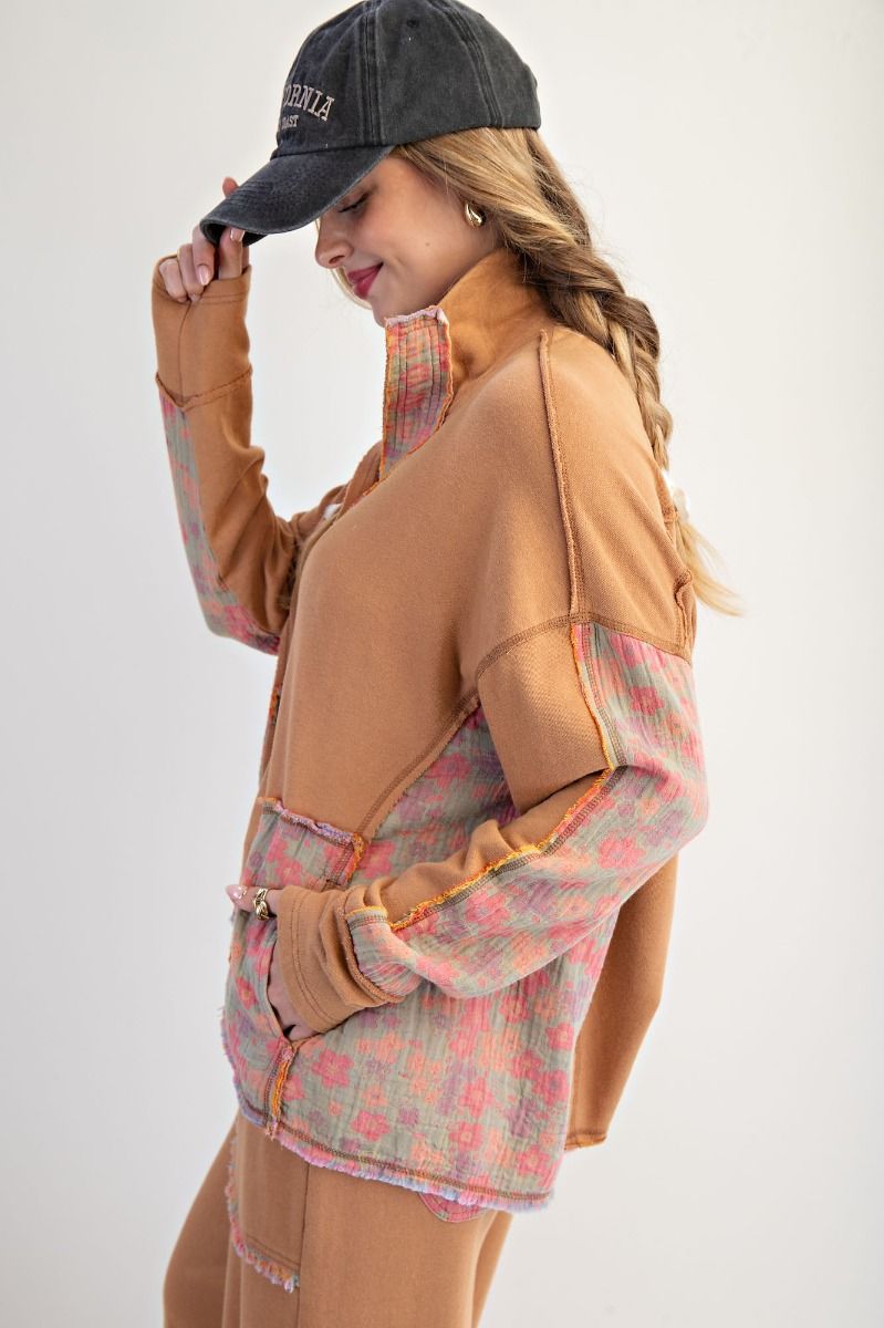 Vintage floral print set