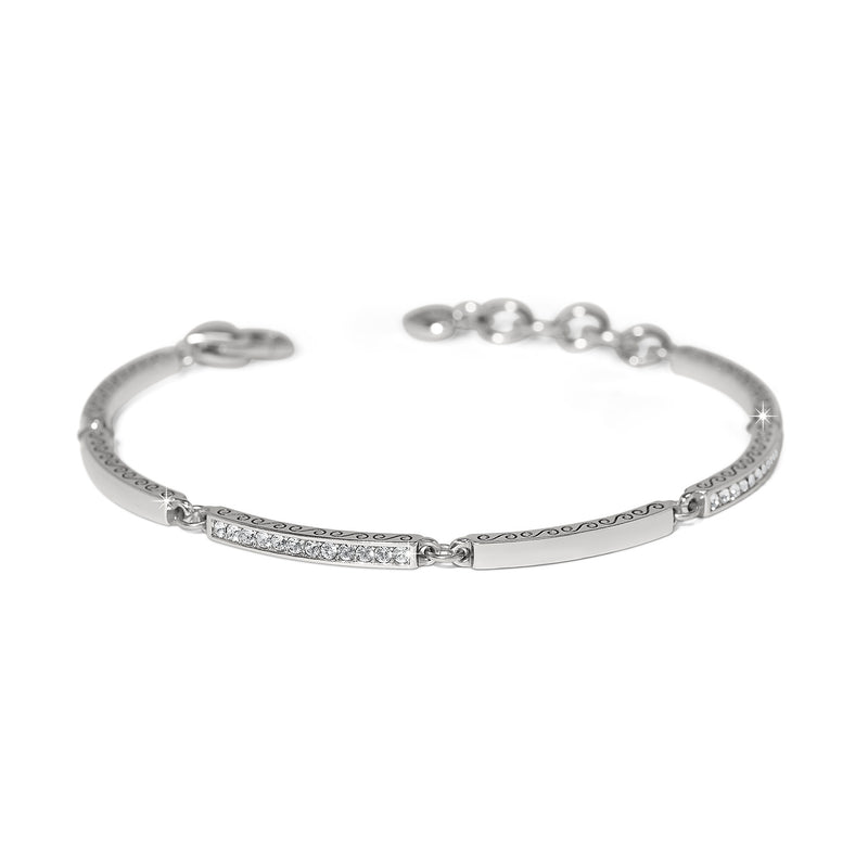Meridian Silver bar bracelet