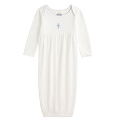 Crochet cross newborn gown